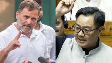 Women&rsquo;s Reservation Bill: Rahul Gandhi Asks &lsquo;Why Link It to Delimitation&rsquo; As Kiren Rijiju Challenges Congress To Support &lsquo;Unconditionally&rsquo;