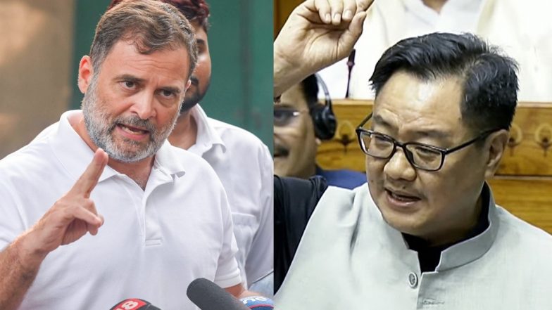 Women&rsquo;s Reservation Bill: Rahul Gandhi Asks &lsquo;Why Link It to Delimitation&rsquo; As Kiren Rijiju Challenges Congress To Support &lsquo;Unconditionally&rsquo;