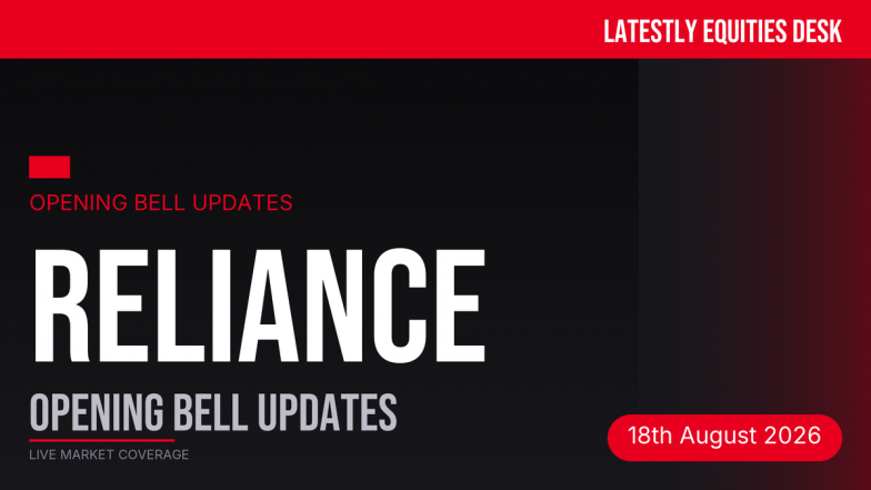 Reliance Industries Opening Bell Updates: Global Cues &amp; Domestic Catalysts Drive Outlook