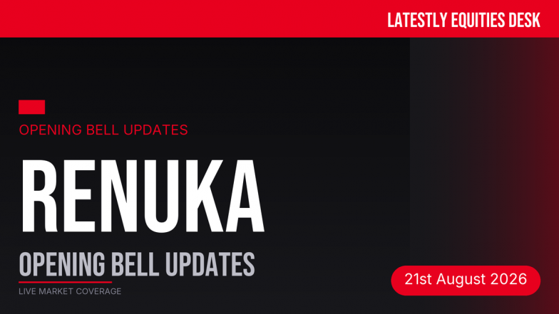Shree Renuka Sugars Opening Bell Updates: Sector Tailwinds Propel Stock