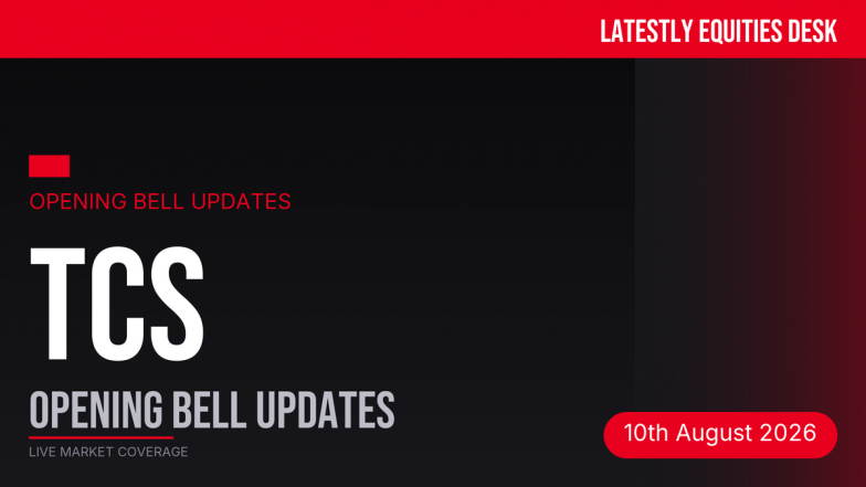 Tata Consultancy Services Opening Bell Updates: Mixed Cues for IT Major