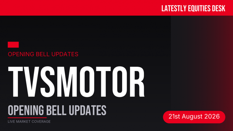 TVS Motor Company Opening Bell Updates: Share Price Eyes Fresh Direction