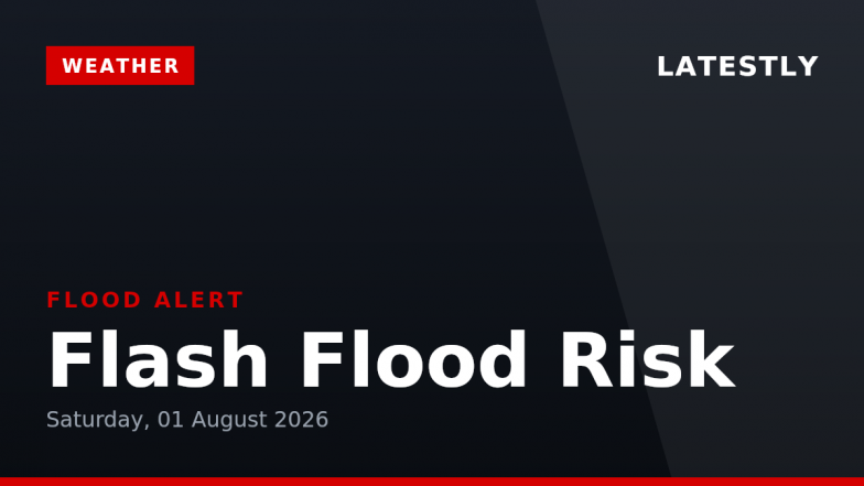 Flash Flood Risk on Saturday, 01 August 2026: Surat, Ahmedabad, Kochi and 4 More Areas on Alert Today