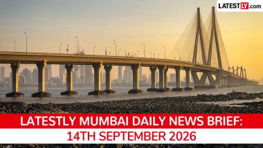 Mumbai Latest News Today on September 14th, 2026: Rain Alert, Maratha Protest & Blast Case Updates
