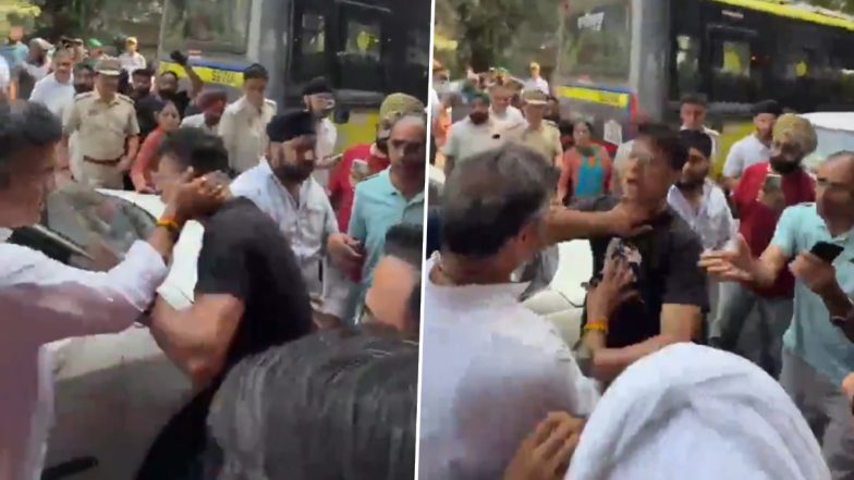 Delhi Minister Parvesh Verma Slaps Man During Road Inspection, Video Goes Viral