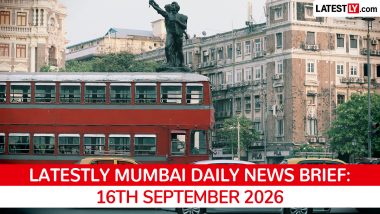 Mumbai Latest News Today on September 16th, 2026: FDA Crackdown, Maratha Quota Stir & Wider Footpaths