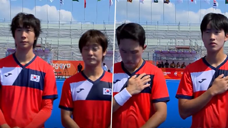 Asian Games 2026: North Korean Anthem Played for South Korea Ahead of Hockey Match vs Bangladesh