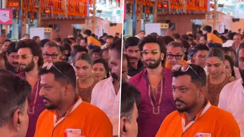 Ranveer Singh, Deepika Padukone Seek Blessings at Mumbai&rsquo;s Siddhivinayak Temple Ahead of Second Baby&rsquo;s Arrival