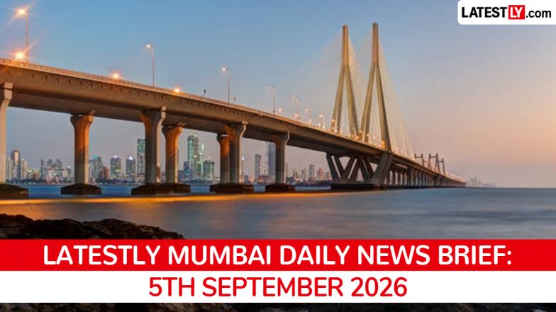 Mumbai Latest News Today on September 5th, 2026: Dahi Handi Safety, Century Mill Homes &amp; AI Innovation City
