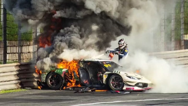 Ollie Millroy Crash: Loek Hartog Rescues Rival Driver During China GT Race