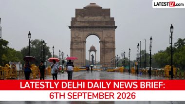 Delhi Latest News Today on September 6th, 2026: BRICS Rehearsals, Heavy Rain & Homicides