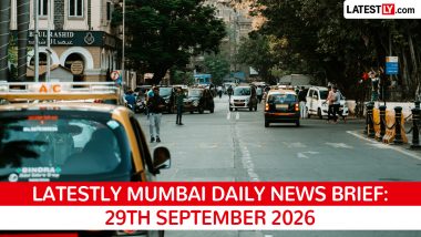Mumbai Latest News Today on September 29th, 2026: IIT-B Probe, FDA Crackdown & Bullet Train Progress