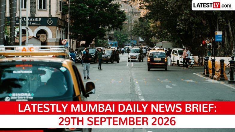 Mumbai Latest News Today on September 29th, 2026: IIT-B Probe, FDA Crackdown &amp; Bullet Train Progress