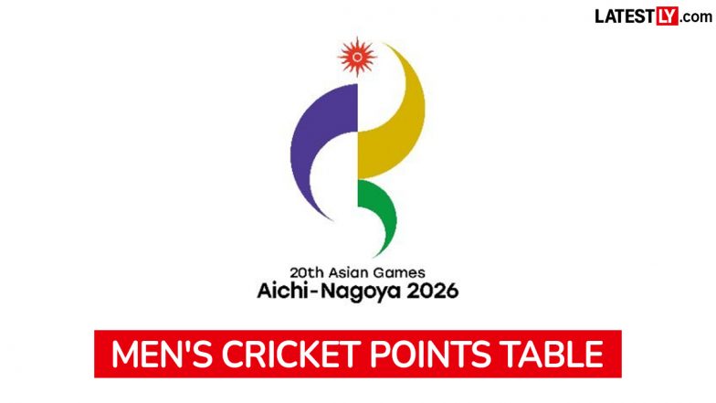 Asian Games 2026 Men's Cricket Points Table With Net Run-Rate (NRR): AFG Leads Group A After Win Over JPN