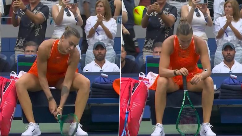 Aryna Sabalenka Smashes Racquet After Losing to Elena Rybakina in US Open 2026 Final