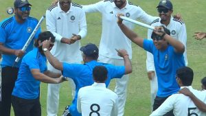 sports-Ishan Kishan and Vaibhav Sooryavanshi Show Off Dance Moves After East Zone's Duleep Trophy Triumph
