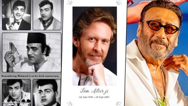 Jackie Shroff Remembers Mehmood on His Birth Anniversary, Tom Alter on Death Anniversary