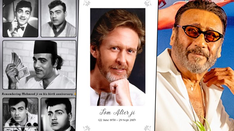 Jackie Shroff Remembers Mehmood on His Birth Anniversary, Tom Alter on Death Anniversary