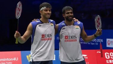 China Masters 2026: Satwiksairaj Rankireddy and Chirag Shetty Beat Malaysian Pair to Reach Final