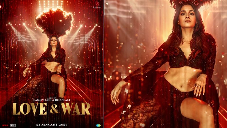 ‘Love & War’: Alia Bhatt Oozes Retro Glamour As She Turns Cabaret Diva in SLB’s First Look Poster