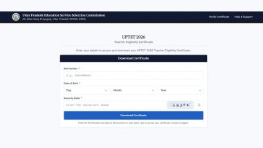 UPTET Certificate 2026 Out: Here&rsquo;s How To Download Eligibility Certificate PDF From upessc.up.gov.in