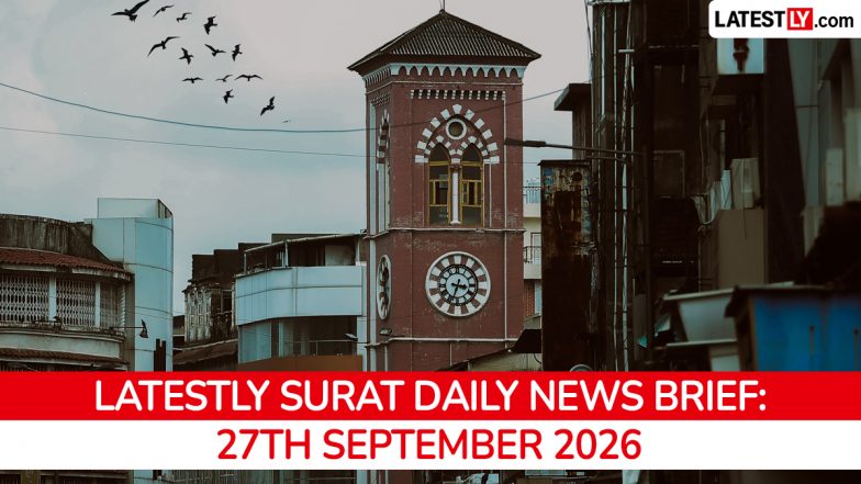 Surat Latest News Today on September 27th, 2026: Building Collapse Rescue, Ganesh Drownings &amp; Vande Bharat Launch