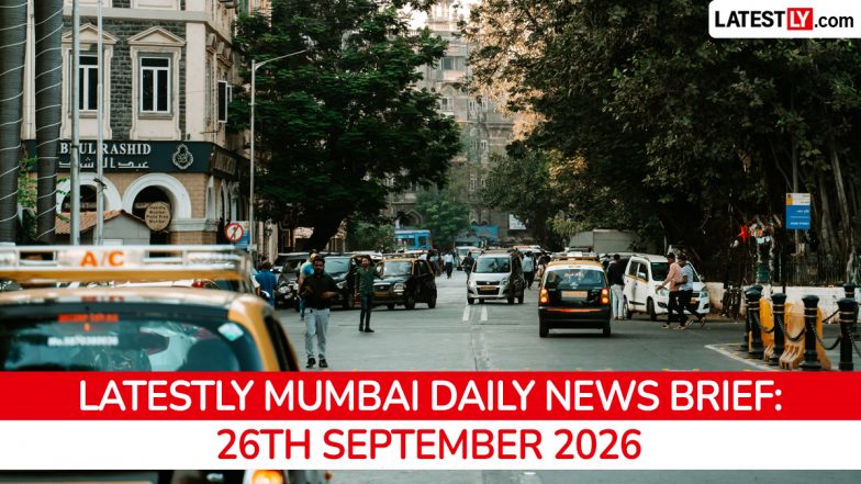 Mumbai Latest News Today on September 26th, 2026: Ganesh Visarjan Concludes, Political Moves &amp; Airport Busts