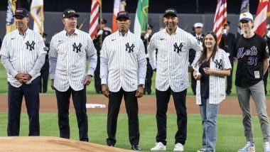 Daughter of 9/11 Victim Delivers Ceremonial First Pitch as  New York Yankees Commemorate 25th Anniversary
