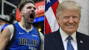 US President Donald Trump Slams Dallas Mavericks-LA Lakers Luka Doncic Deal as 'Worst Trade in Sports History'.