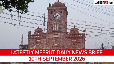 Meerut Latest News Today on September 10th, 2026: Explosives Seized, Expressway Rules & Farmers' Demands