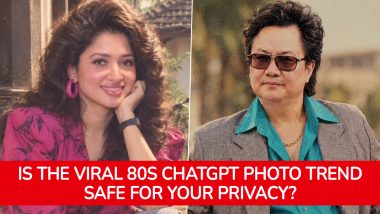 Viral 80s AI Photo Trend: Is It Safe To Upload Photos to ChatGPT?
