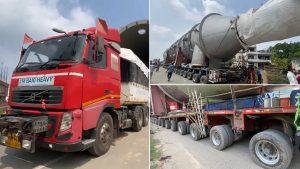 social-viral-Viral Truck With 308 Wheels Becomes Varanasi Attraction as People Stop to Make Reels