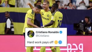 Cristiano Ronaldo Reacts To Al-Nassr's Return To Winning Ways in Saudi Pro League 2026.