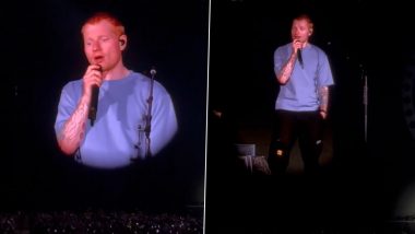 Ed Sheeran Says Situation in Gaza Is &lsquo;Catastrophic and Unjustifiable&rsquo; As Singer Opens Concert