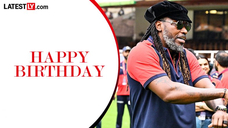 Chris Gayle Birthday Special: Celebrating West Indies Legend's Trailblazing Career As Universe Boss Turns 47