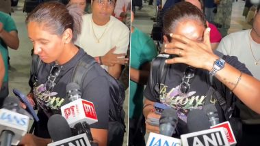 Harmanpreet Kaur Visibly Irritated by Media Flashlights at Airport on Return to India After Asian Games 2026 Cricket Gold
