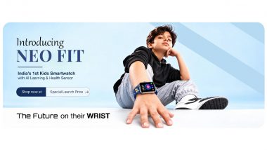 Sekyo Neo Fit Price, Specifications and Features; All About New AI Kids Smartwatch Launched With AI Learning and Health Sensor
