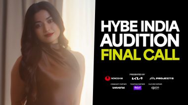 Rashmika Mandanna Joins HYBE India for Global Girl Group Auditions