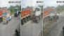 Kanpur Accident Video: 2 Drivers Killed in Head-On Collision Between Truck and Pickup