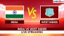 Where to Watch India vs West Indies 2026 Live Streaming Online and TV Channel Telecast
