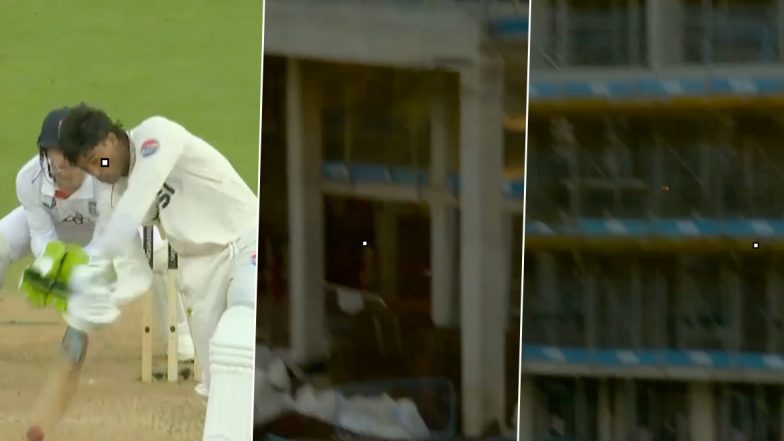 21-Year-Old Razaullah&rsquo;s Six Lands into Hotel During PAK vs ENG 3rd Test 2026