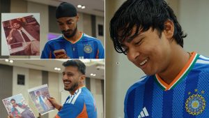 1980s AI Photo Trend: Team India Players React to Viral Retro Avatars in BCCI Video.