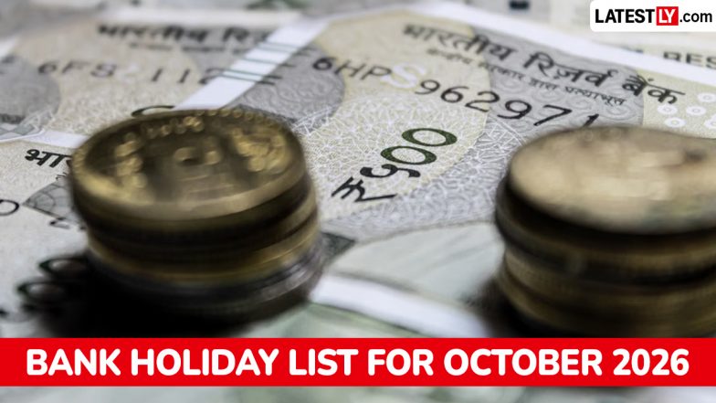 Bank Holidays in October 2026: Full State-Wise RBI Holiday List &amp; Closed Dates