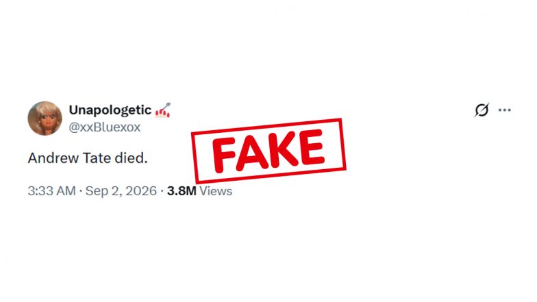 Did Andrew Tate Die? Fact Check Reveals the Truth