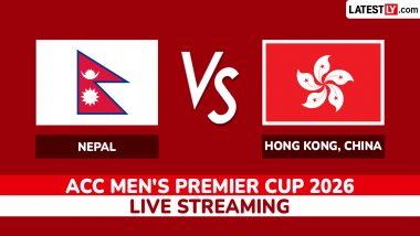 Nepal vs Hong Kong China, Live Streaming and Free Telecast in India, ACC Men's Premier Cup 2026