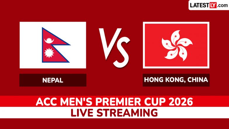 Nepal vs Hong Kong China, Live Streaming and Free Telecast in India, ACC Men's Premier Cup 2026