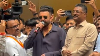 Sanjay Dutt Says He Didn&rsquo;t Learn Marathi Even After 6 Years in Jail, Video Goes Viral