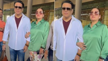 Govinda-Sunita Ahuja&rsquo;s Old Airport Video Resurfaces amid Actor&rsquo;s Komal Rani Swarnkar Affair Rumours