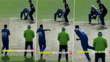 Ravi Ashwin Unveils New Bowling Action During ETPL 2026