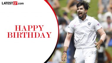 Ishant Sharma Birthday Special: Celebrating India Player As Lanky Fast Bowler Turns 38